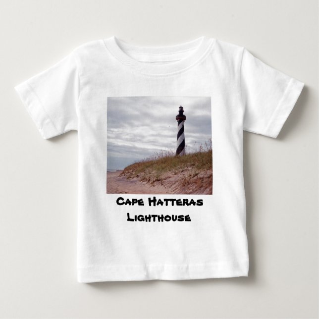 T-shirt Pour Bébé Cape Hatteras Lighthouse (Devant)