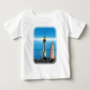 T-shirt Pour Bébé Cape Henry Lighthouse Virginia Chesapeake Bay