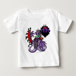 T-shirt Pour Bébé Capitaine 1 d'équipe de citadelle de Darigan