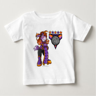 T-shirt Pour Bébé Capitaine 1 d'équipe de Kreludor