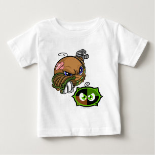 T-shirt Pour Bébé Capitaine 1 d'équipe de lac Kiko