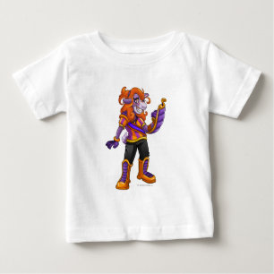 T-shirt Pour Bébé Capitaine 2 d'équipe de Kreludor