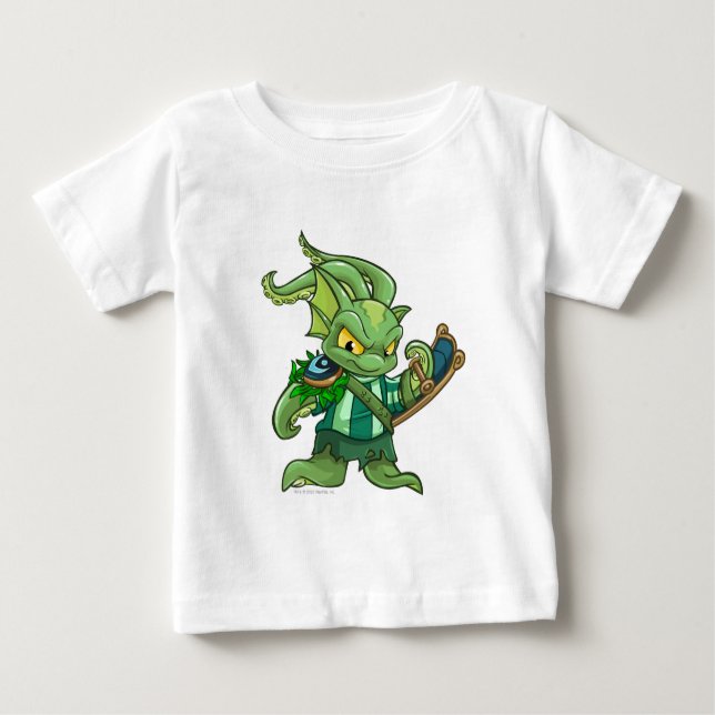 T-shirt Pour Bébé Capitaine 2 d'équipe de Maraqua (Devant)