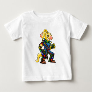 T-shirt Pour Bébé Capitaine 2 d'équipe d'île de Roo