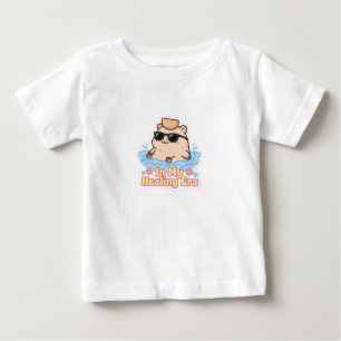T-shirt Pour Bébé Capybara Drôle Dans Mon Ère de Guérison