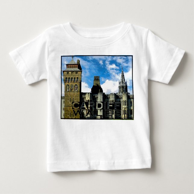 T-shirt Pour Bébé Cardiff (Devant)