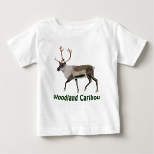 T-shirt Pour Bébé Caribou des bois