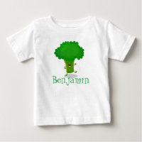 Caricature de brocoli dansant Cute kawaii