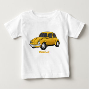 T-shirt Pour Bébé Caricature de voiture classique