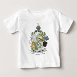 T-shirt Pour Bébé Caricature Fière Slytherin Crest