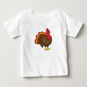 T-shirt Pour Bébé Caricature mignonne Turquie