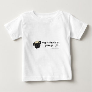 T-shirt Pour Bébé carlin - plus de races de chien