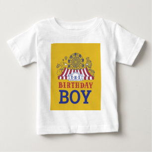 T-shirt Pour Bébé Carnaval Circus Baby Birthday Kids House Party