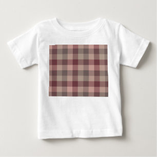 T-shirt Pour Bébé Carreaux blushwood