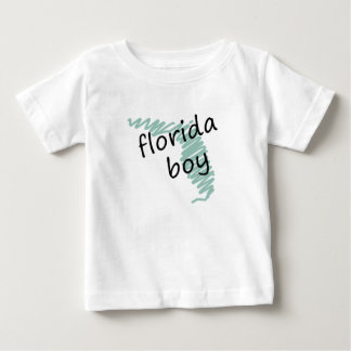 T-shirt Pour Bébé Carte Floride garçon sur enfant Floride dessin