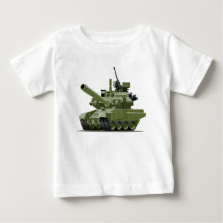 T-shirt Pour Bébé Cartoon modern armored tank