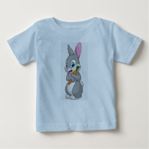 T-shirt Pour Bébé Cartoon Quest Tee : Où le plaisir vient à la vie!"