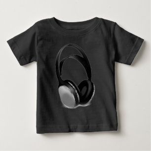 T-shirt Pour Bébé Casque Pop Art