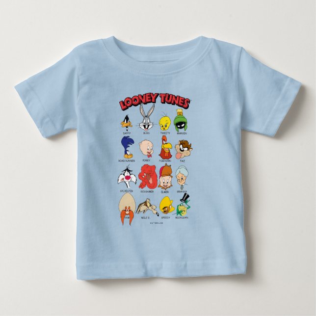 T-shirt Pour Bébé Casques LOONEY TUNES™ (Devant)