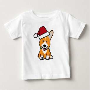 T-shirt Pour Bébé Casquette de Père Noël de Noël de Gallois de