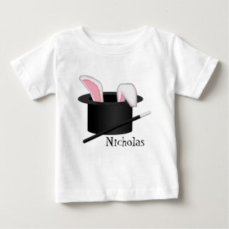 T-shirt Pour Bébé Casquette du magicien bébé personnalisé / chemise 