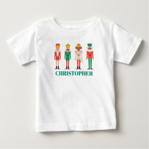 T-shirt Pour Bébé Casse-Noisette de Noël festif