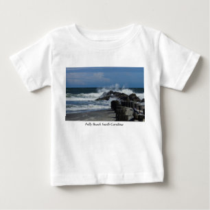 T-shirt Pour Bébé Casser Des Vagues À La Folie
