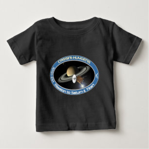 T-shirt Pour Bébé CASSINI - HUYGENS : Mission à Saturn & Titan