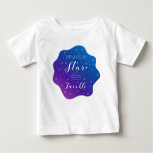 T-shirt Pour Bébé Catch a Falling Star