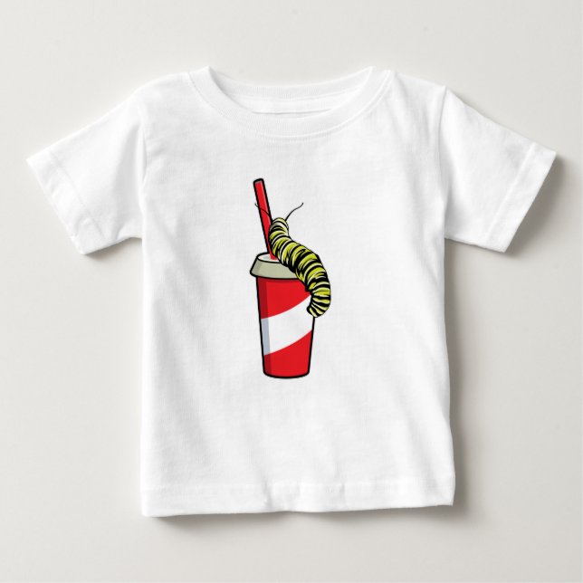 T-shirt Pour Bébé Caterpillar (Devant)