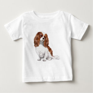 T-shirt Pour Bébé Cavalier King Charles Spaniel (Blenheim A)