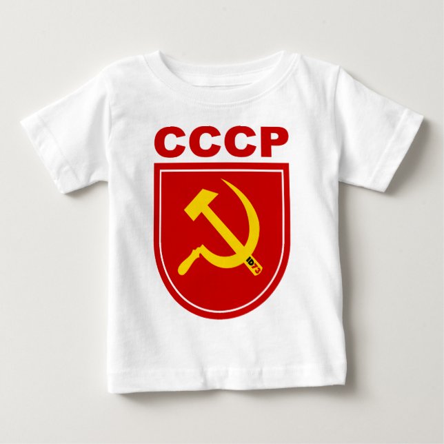 T-shirt Pour Bébé cccp (Devant)