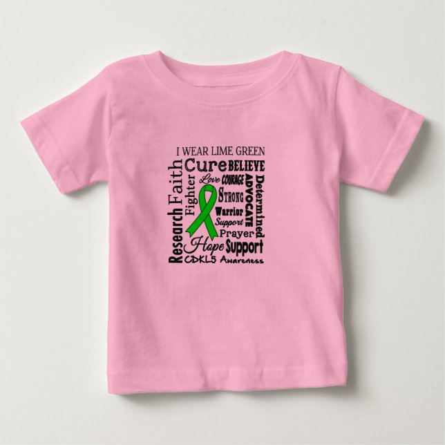 T-shirt Pour Bébé CDKL5 Conscience Bodysuit bébé (Devant)