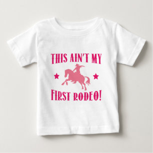 T-shirt Pour Bébé Ce n'est pas mon premier rodéo !