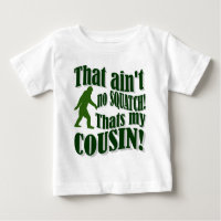 Ce n'est pas un squatch, c'est mon cousin !