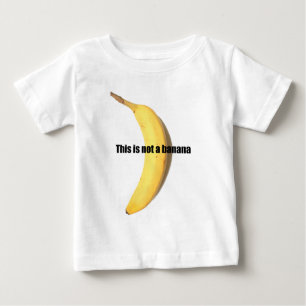 T-shirt Pour Bébé Ce n'est pas une banane