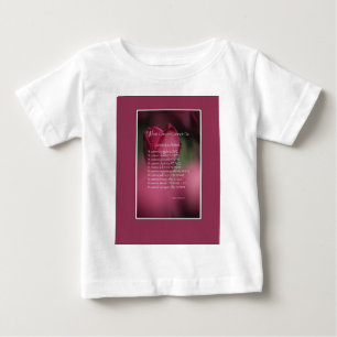 T-shirt Pour Bébé Ce que le cancer ne peut pas faire, soutenir et en