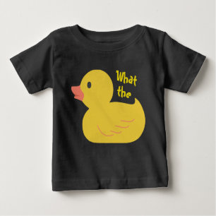 T-shirt Pour Bébé Ce qui le canard ?