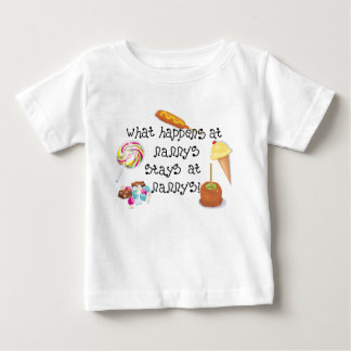 T-shirt Pour Bébé Ce qui se passe chez Nanny's STAYS chez Nanny's