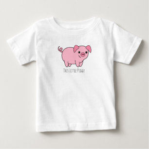 T-shirt Pour Bébé Ce T-shirt Petit Bébé Piggy