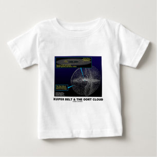T-shirt Pour Bébé Ceinture de Kuiper et le nuage d'Oort (astronomie)