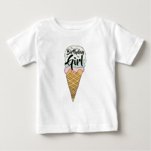 T-shirt Pour Bébé Célébration de la Crème de glace La Crème de g