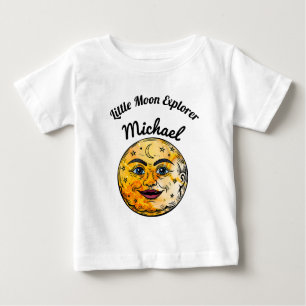 T-shirt Pour Bébé Célébration du Baby shower de la Lune