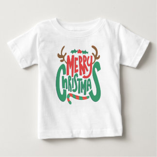 T-shirt Pour Bébé "Célébrer Noël dans le style"