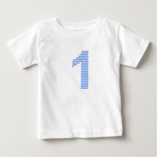 T-shirt Pour Bébé Célébrez être 1