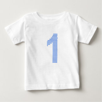 T-shirt Pour Bébé Célébrez être 1