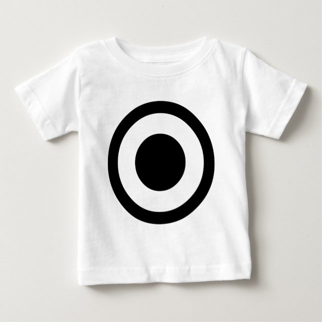 T-shirt Pour Bébé Centre de l'univers connu II (Devant)
