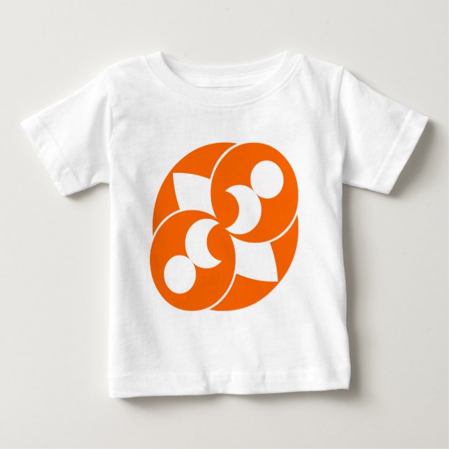 T-shirt Pour Bébé Cercle de culture 03 (Devant)