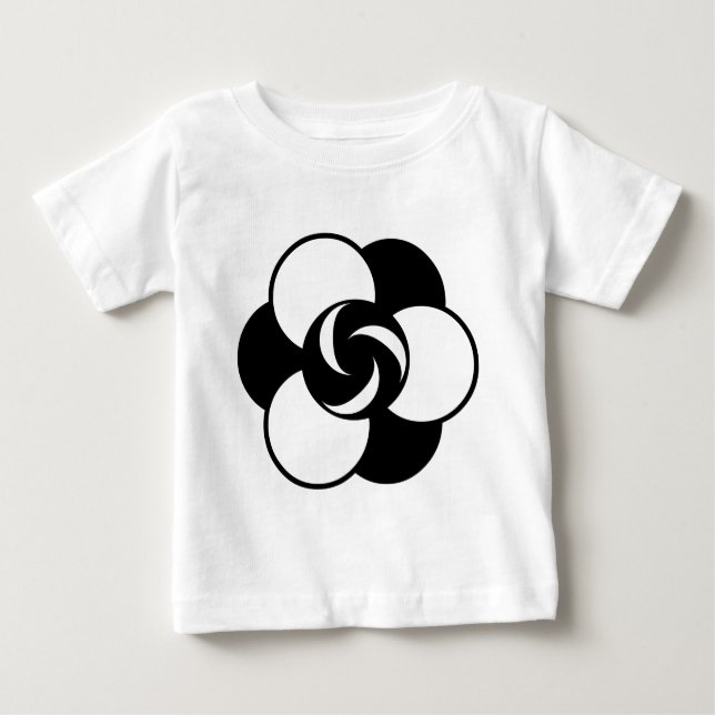 T-shirt Pour Bébé Cercle de culture 04 (Devant)