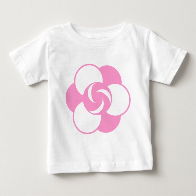 T-shirt Pour Bébé Cercle de culture 04 (Devant)